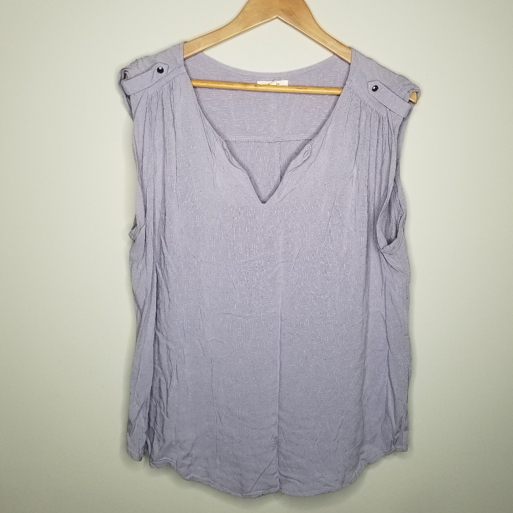 Maurice's Light Purple Lilac Sleeveless Tank
